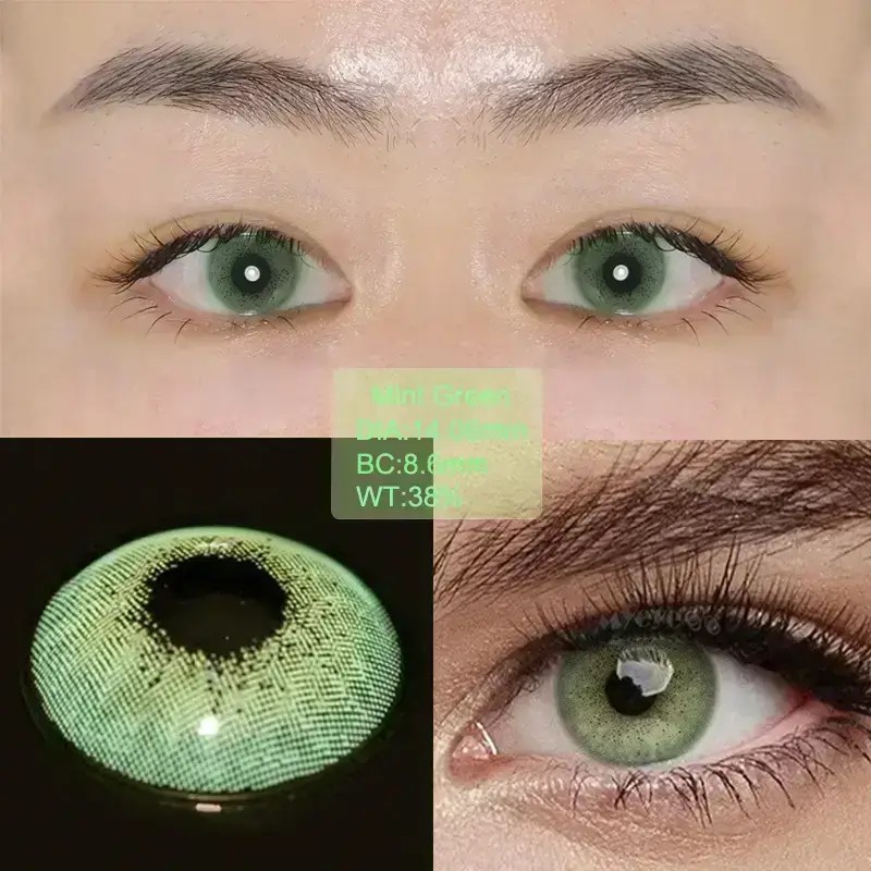 mint green colored contacts Branclear Colored Contacts Official