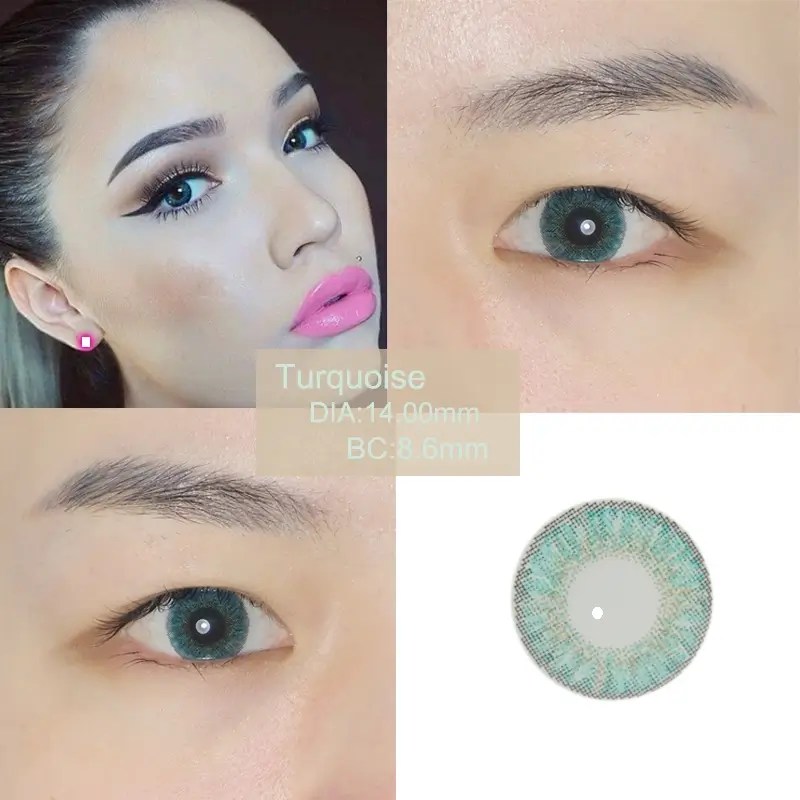 turquoise colored contacts Branclear Colored Contacts Official