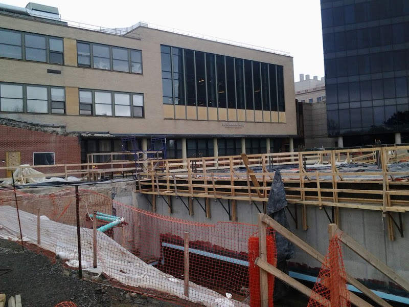 Cornell Veterinary School Expansion Construction Update, 1/2016