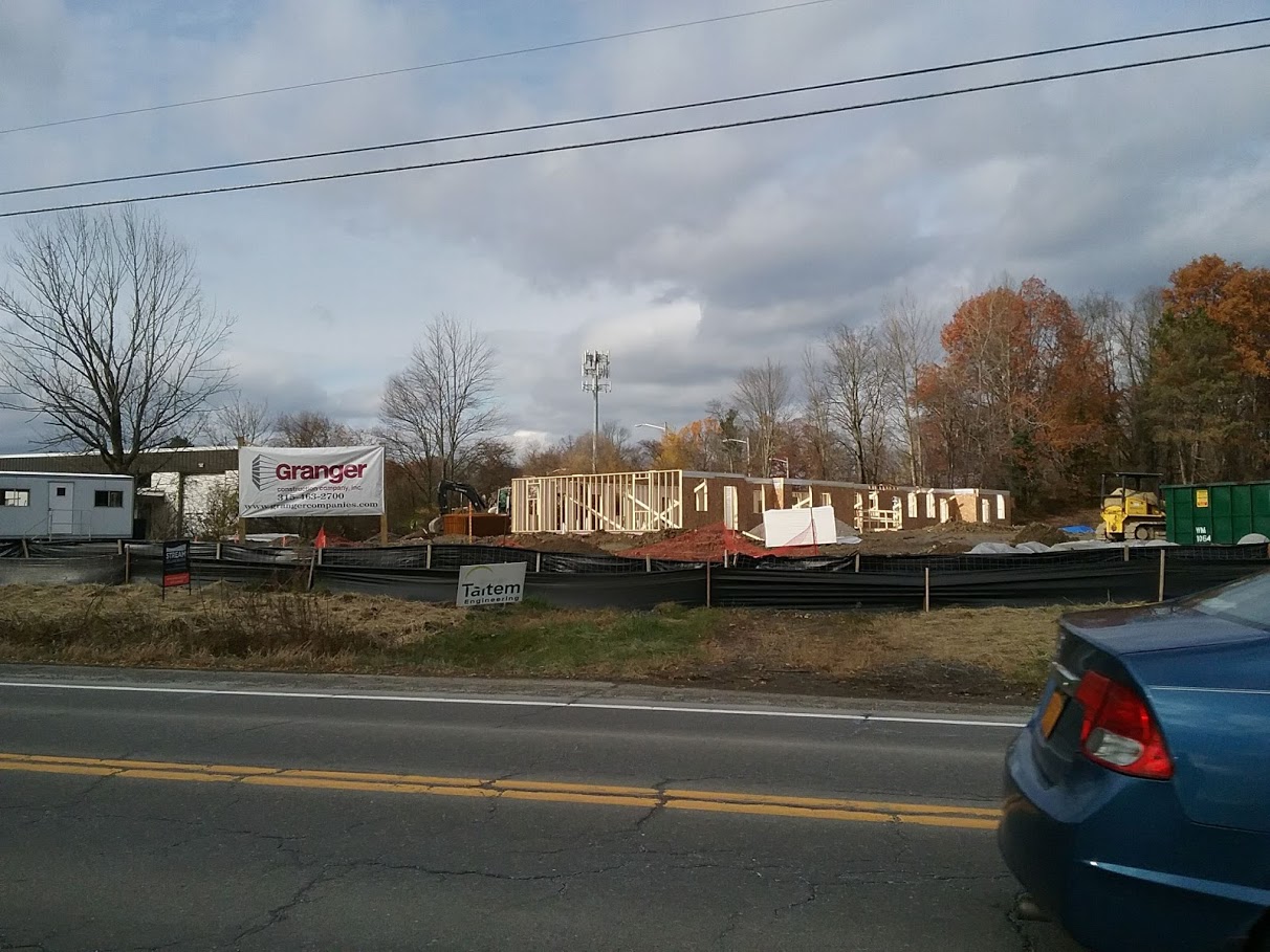 802 Dryden Road Construction Update, 11/2018 Ithacating in Cornell