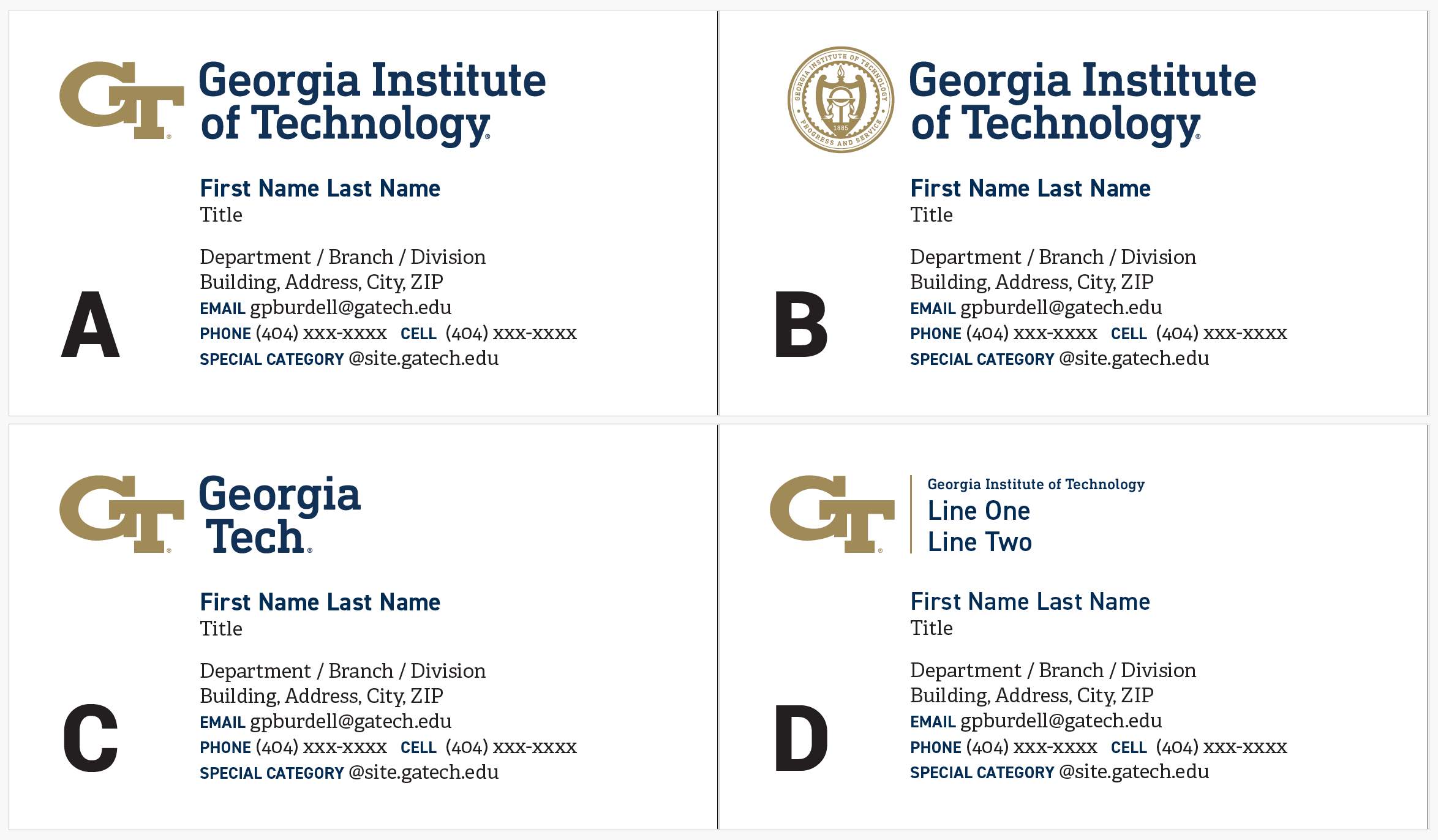 Personal Identification Brand Guide