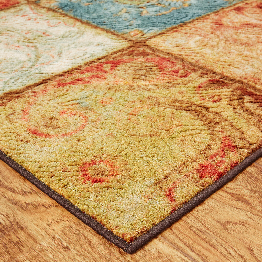 Mohawk Home Free Flow Artifact Panel Multi Transitional Patchwork