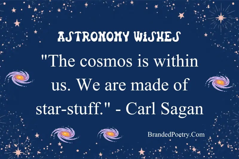 Astronomy Quotes [2024] Famous Space Quotes Branded Poetry