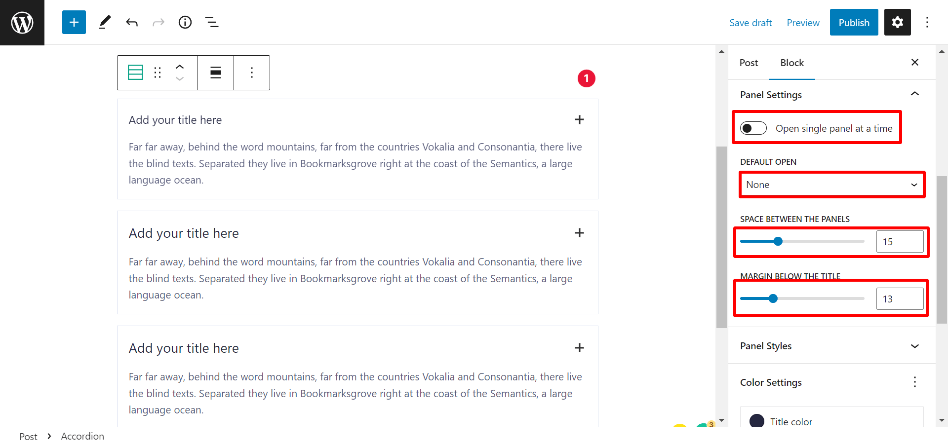 How to Build a Collapsible FAQ Section in WordPress Block Editor? BE