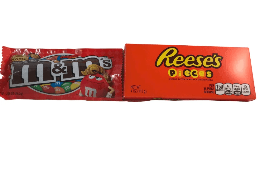 Peanut Butter M&M's vs Reese's Pieces What's the