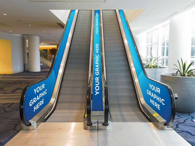 RSCCH Escalator Glass Clings Sourceone Events Branding