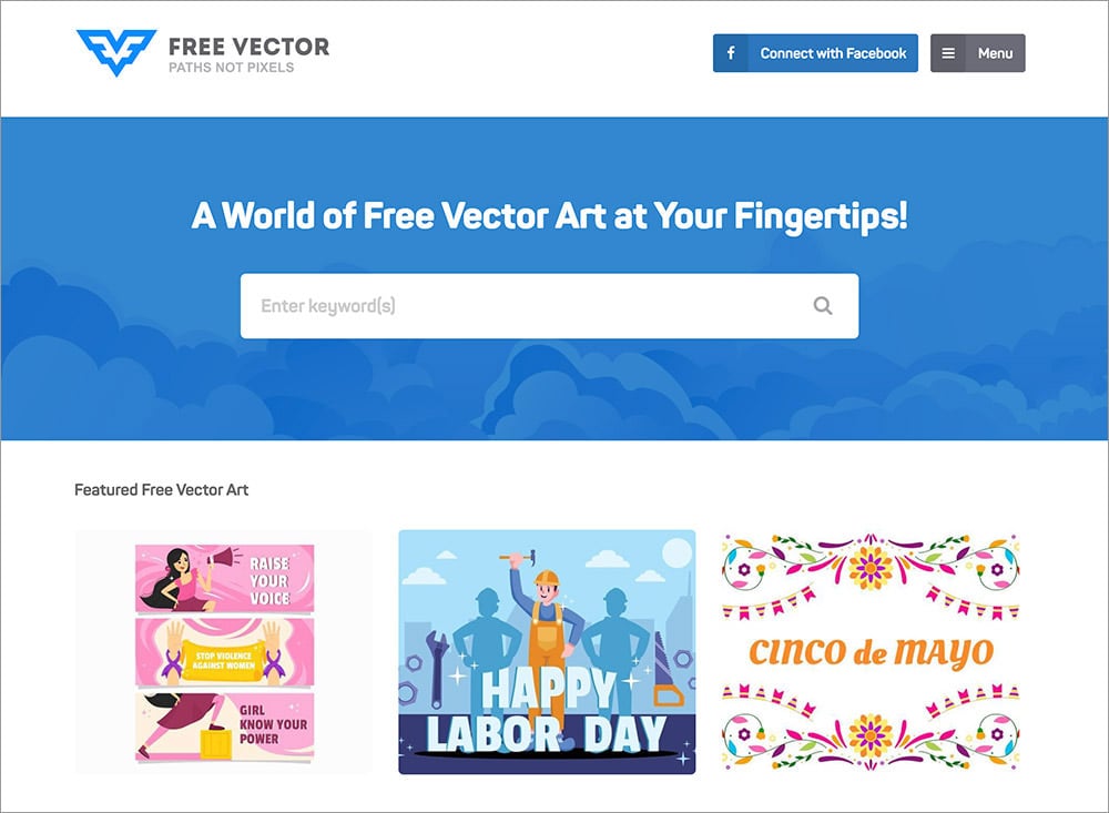Top 10 free vector sites for Designers