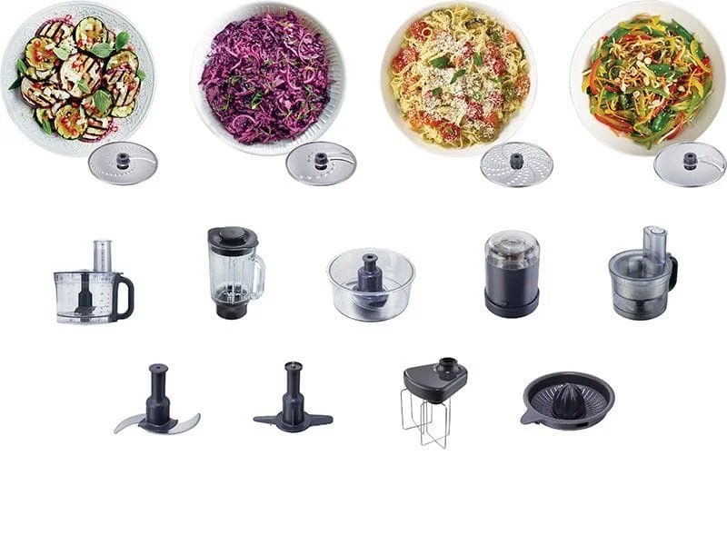 Kenwood Food Processor 1000 Watt 36 Functions Silver﻿ FDM788 2 Years