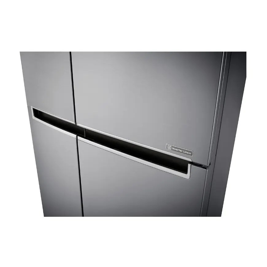 LG Refrigerator 687 Litres NoFrost Inverter Motor Shiny Steel GC