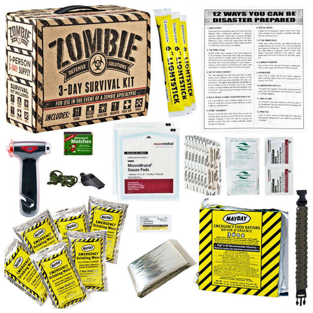 Zombie survival kits what you need to defend against the undead