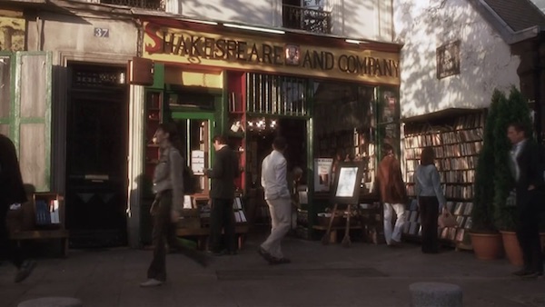 Shakespeare And Company bookstore from Before Sunset