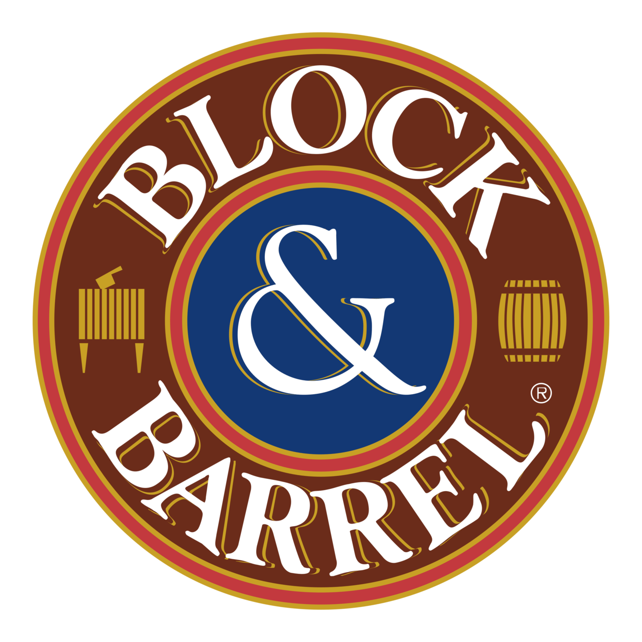 Block & Barrel Logo PNG Transparent Brands Logos