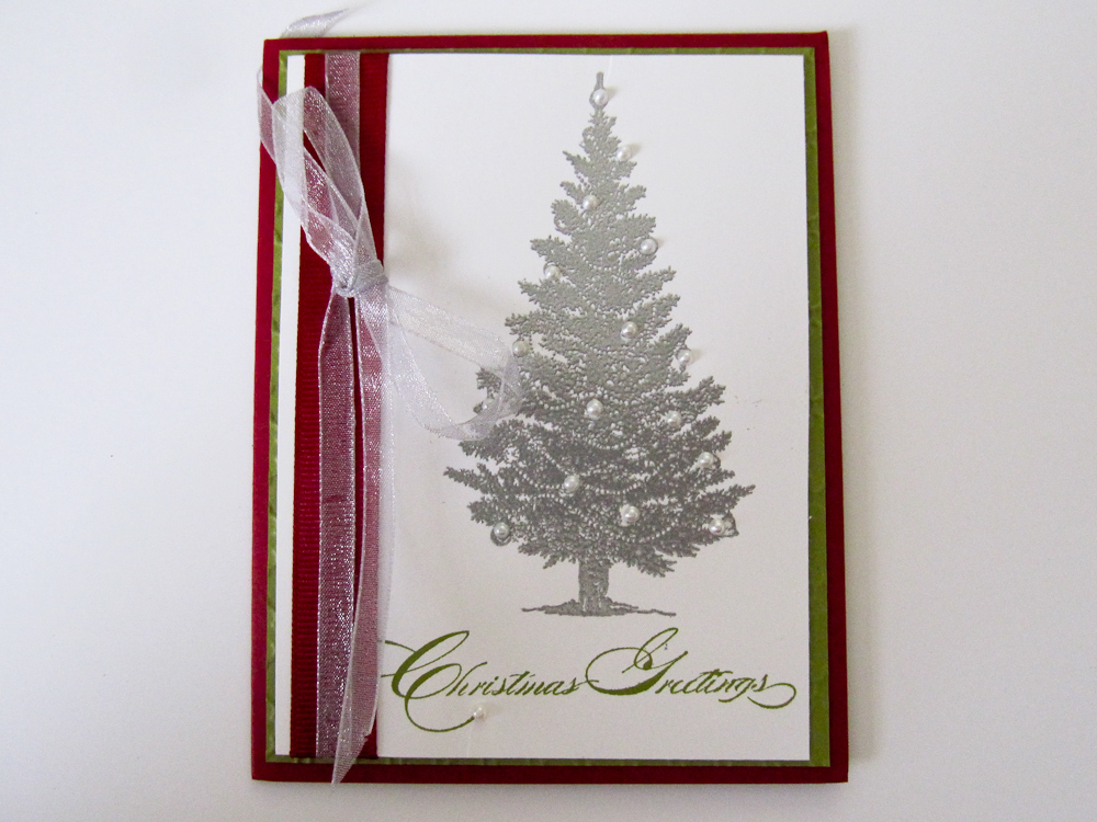 Stampin Up Christmas Cards From Friends Post By Demonstrator Brandy Cox