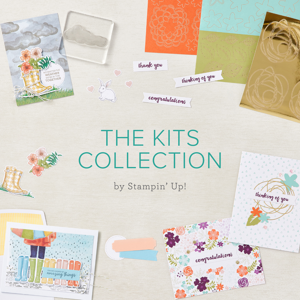 Stampin Up Wreath of Blooms New Kit Release