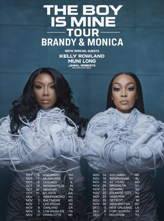 Brandy Tour 2026 The Boy Is Mine