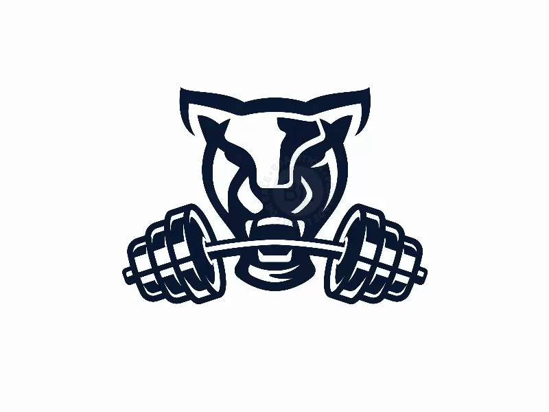 Gym Jaguar Head Logo Branition