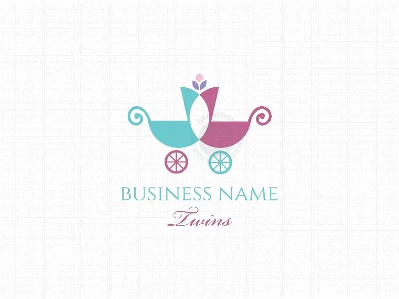 Twins Baby Shop Logo Branition