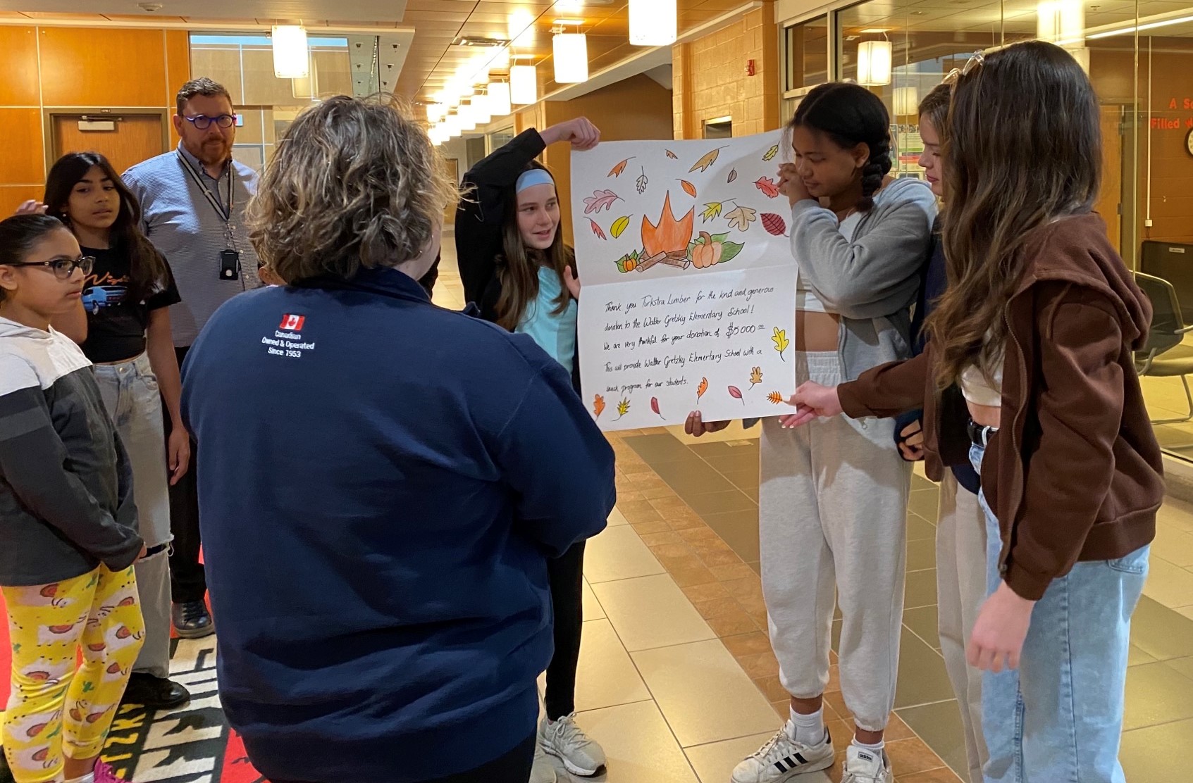 Turkstra Lumber Grants 5,000 To Launch New Nutrition Program Brant