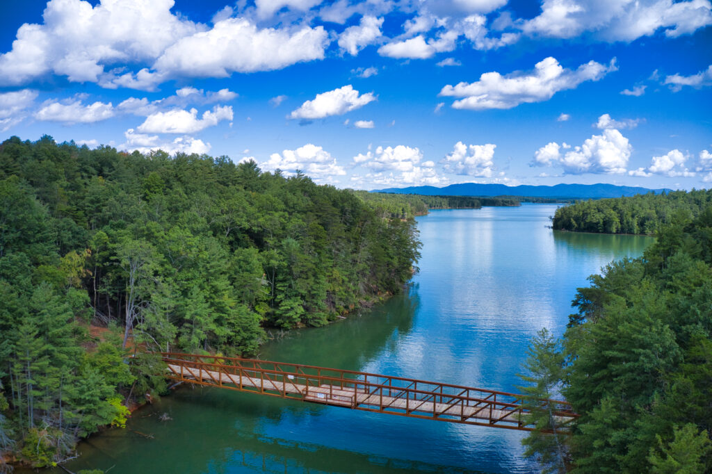 Lake James Visitor Center and Pedestrian Bridge Brantley Construction