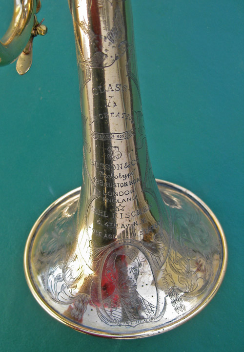 1920 Besson & Co London New Creation Prototype Trumpet Carl Fischer NY