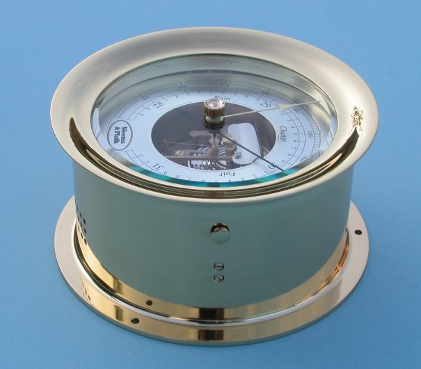 Weems & Plath Anniversary Collection Quartz Ships Bell Clock and Barometer