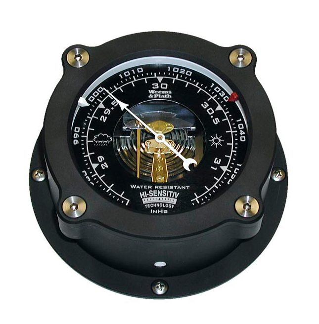Weems and Plath Nautilus™ Collection Ship's Barometer, Clocks, and