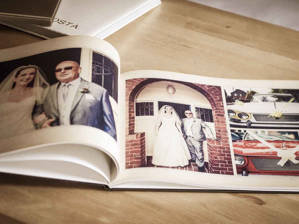 Das Hochzeitsalbum vom Designer gestaltet und vom Profi gedruckt