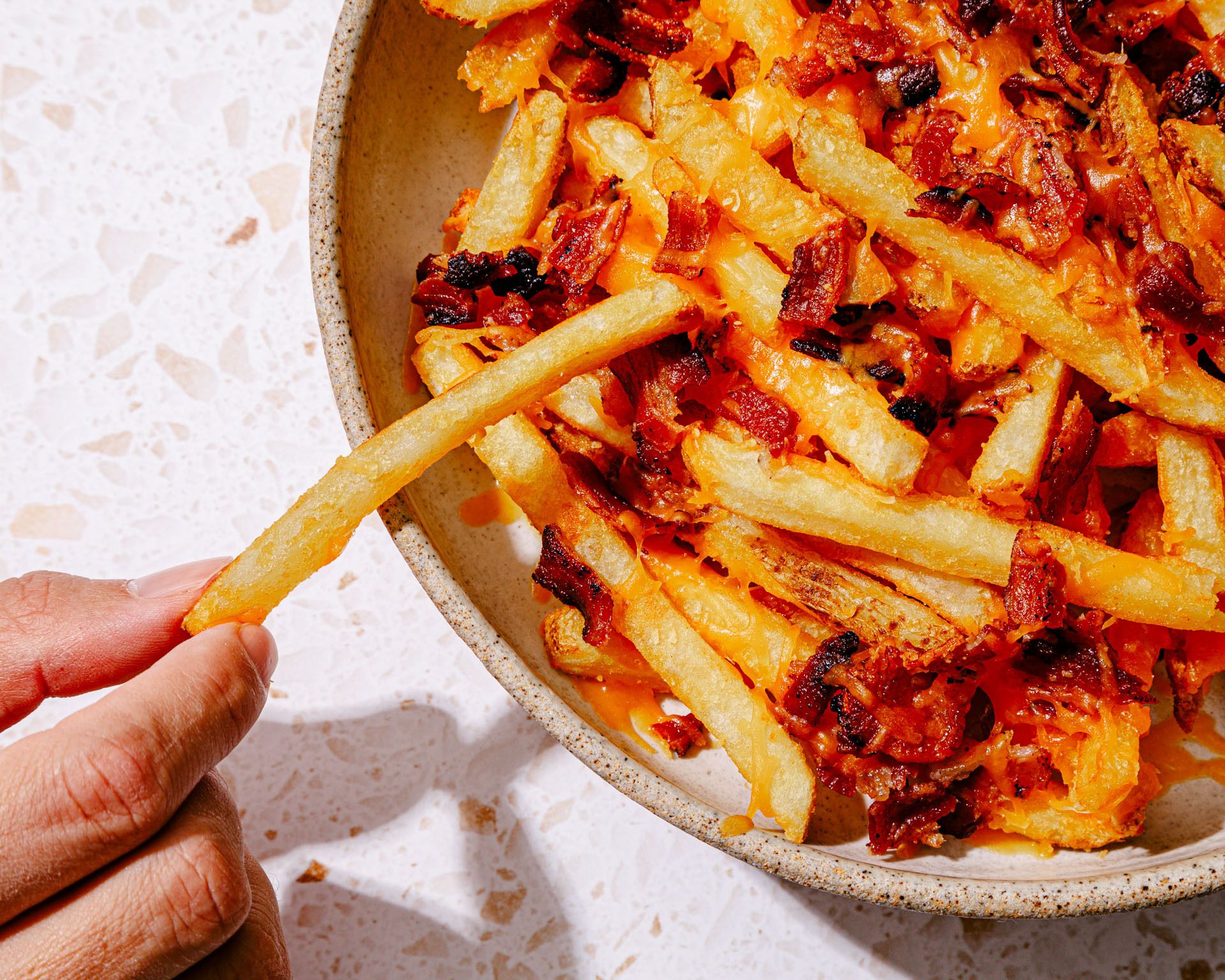 Cheesy Bacon Fries Servings 2 — Brava Brava Home