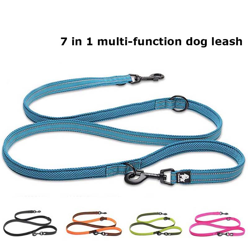 3M Reflective MultiFunction Two Point Adjustable Dog Lead for your