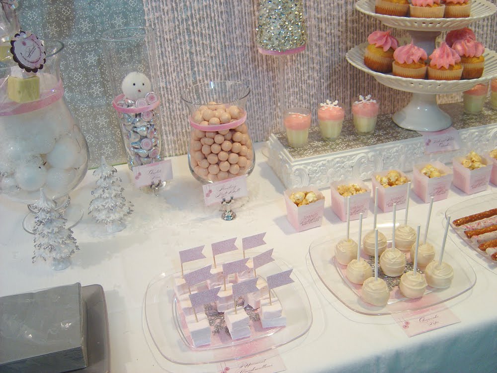 Pink Winter Baby Shower! Brave Creative Design