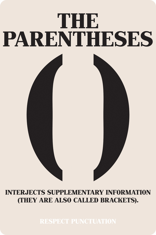 parentheses Brave Little Nib