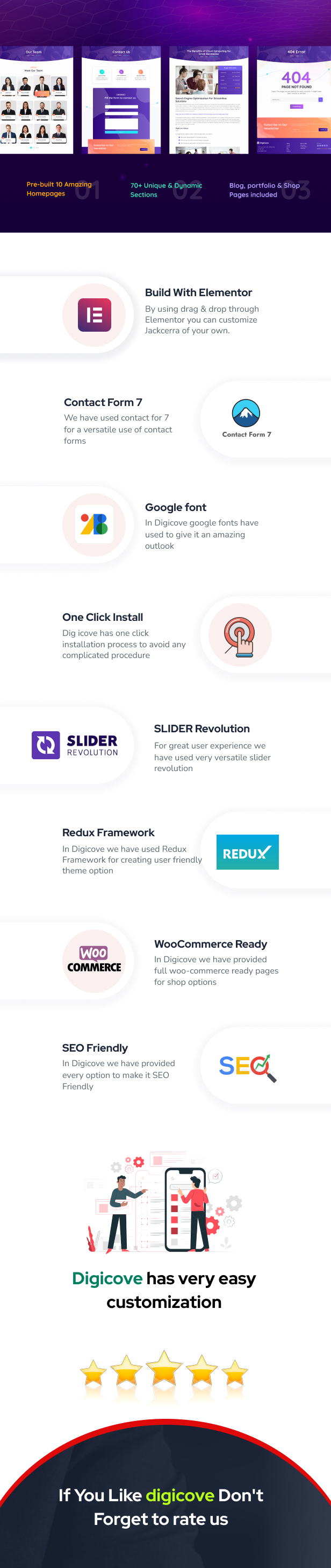 Digicove Digital Marketing Agency WordPress Theme ThemeMag