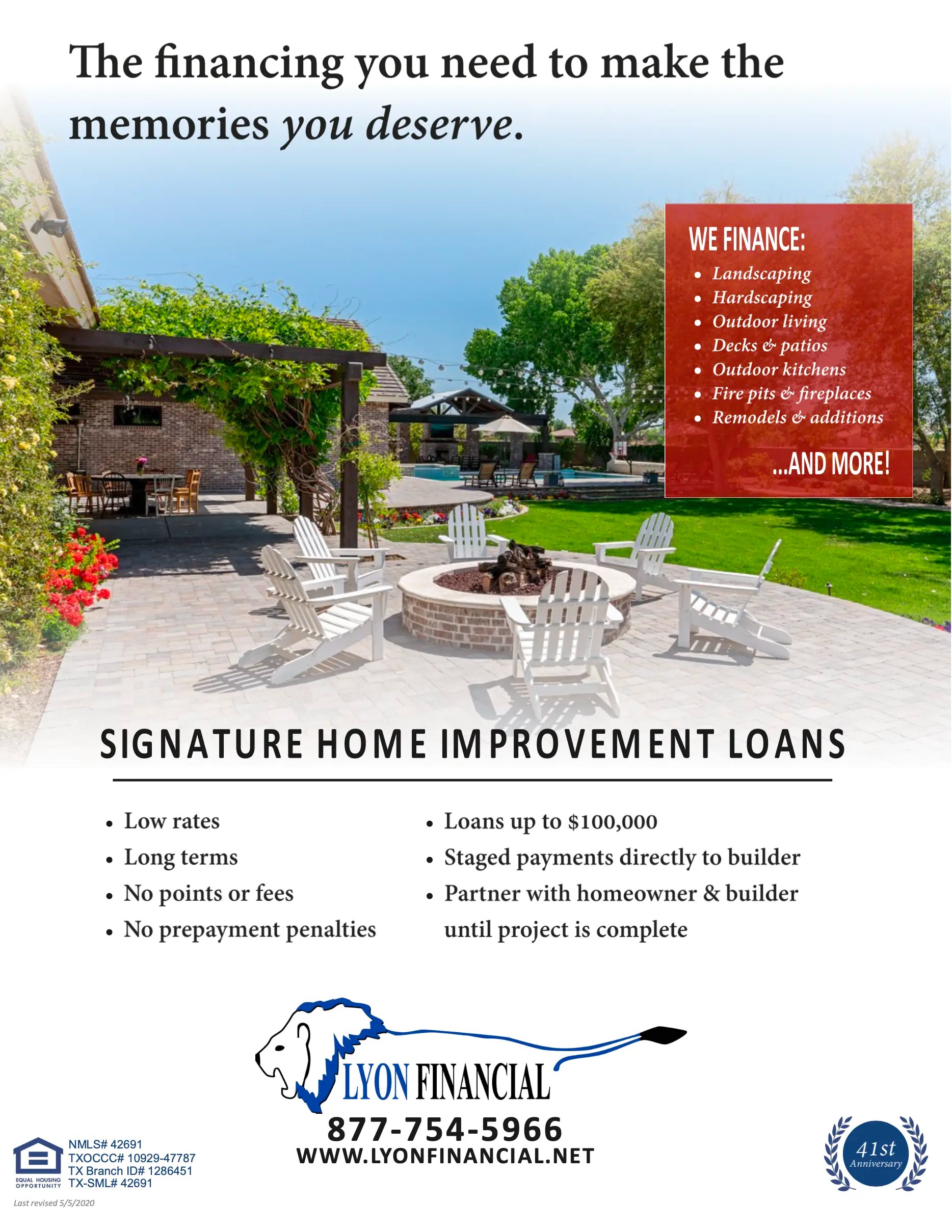 Financing Bravo Xteriors