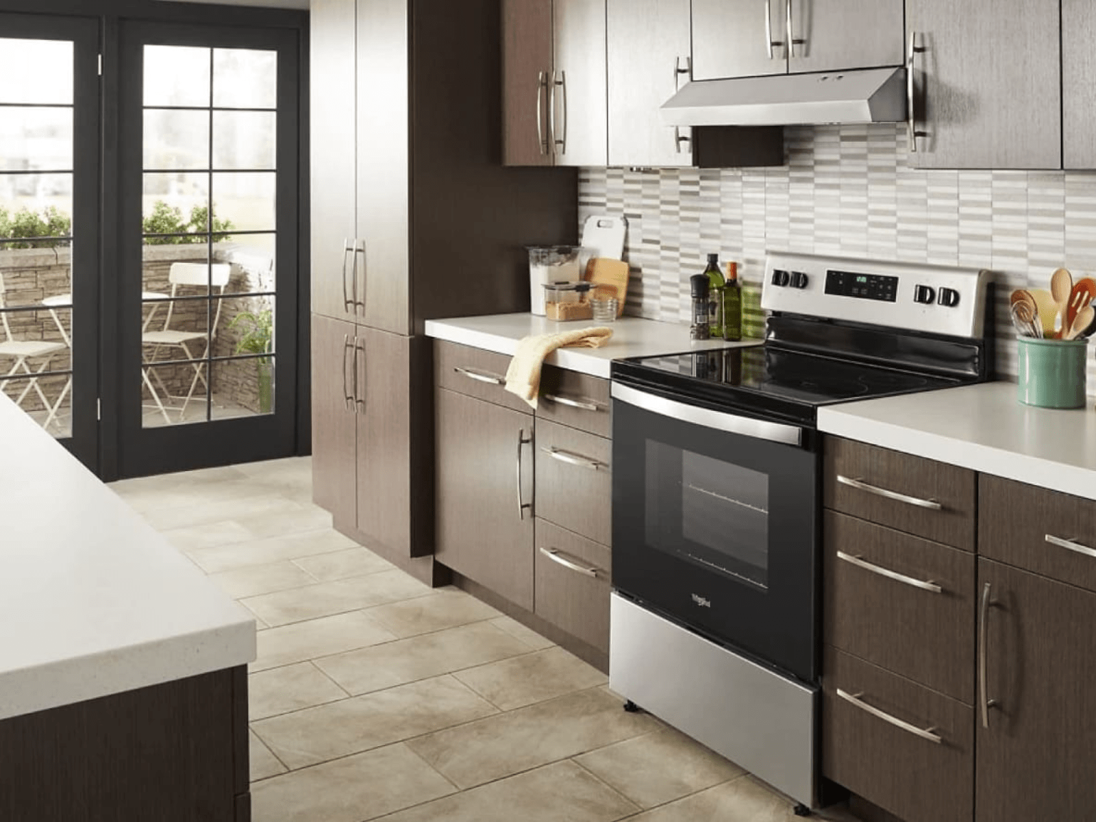 Whirlpool Electric Range Stove with Keep Warm Setting At Azan’s Direct