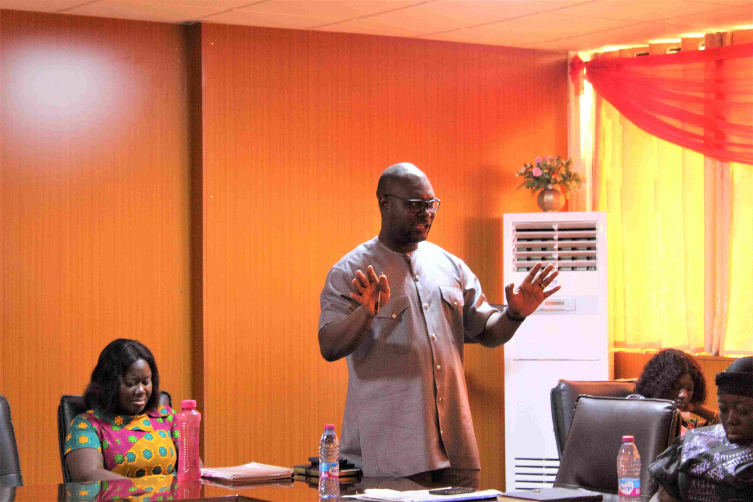 HELD FOR BONO RCC MANAGEMENT TO SENSITIZE THEM ON NEW RECORDS