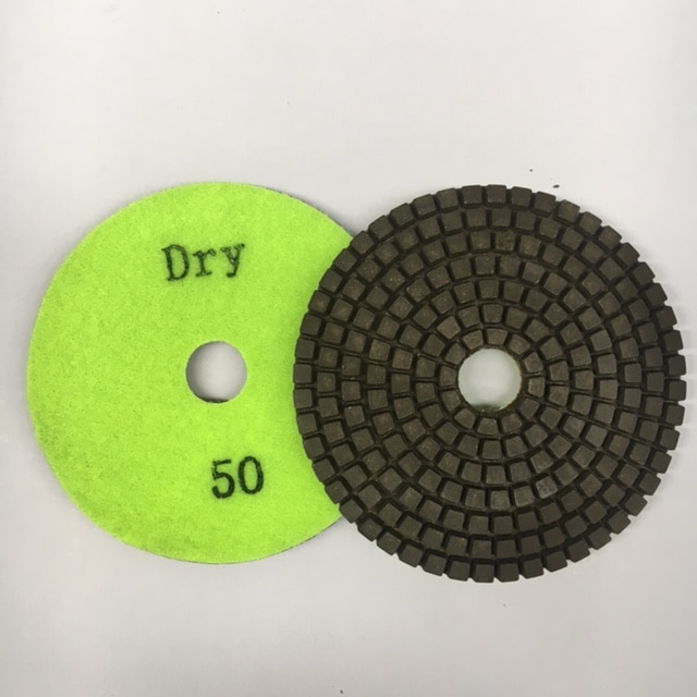 5 inch flexible resin concrete polishing pad BR Construction Supplies