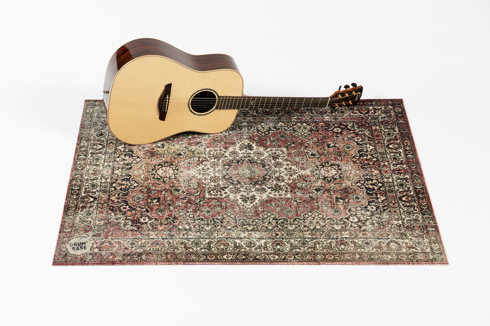 Drum N Base Vintage Persian Stage Rug Classic Worn 130 x 90cm BR Distribution