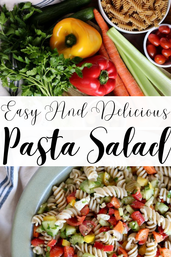 Easy And Delicious Pasta Salad Bread and Bucks