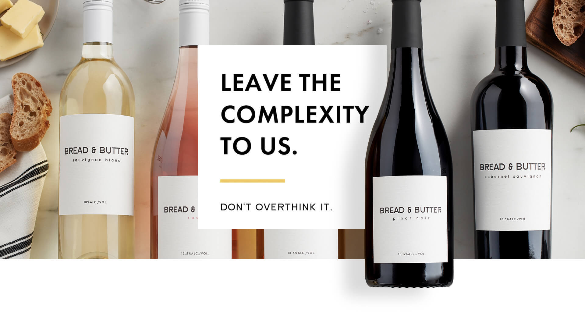About us Bread & Butter Wines