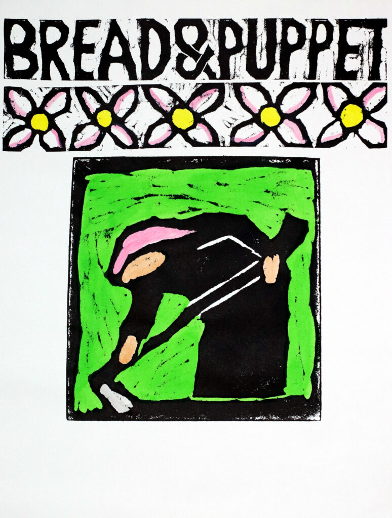 Handpainted Posters Bread and Puppet Theater
