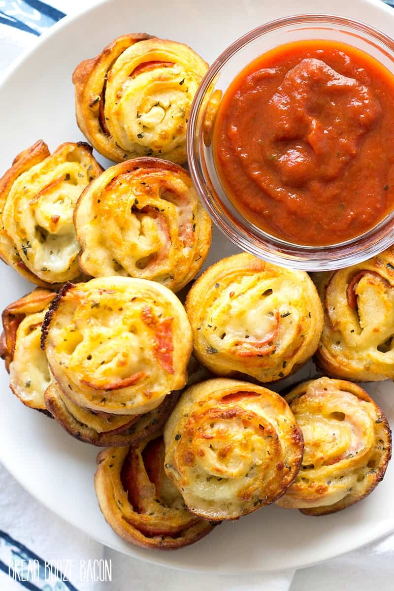 Pizza Muffin Recipe with Video • Bread Booze Bacon