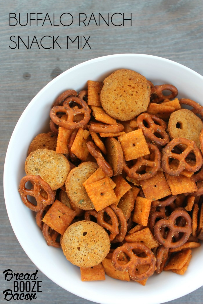 Buffalo Ranch Snack Mix • Bread Booze Bacon