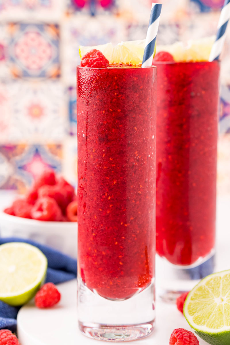 Frozen Raspberry Daiquiri • Bread Booze Bacon