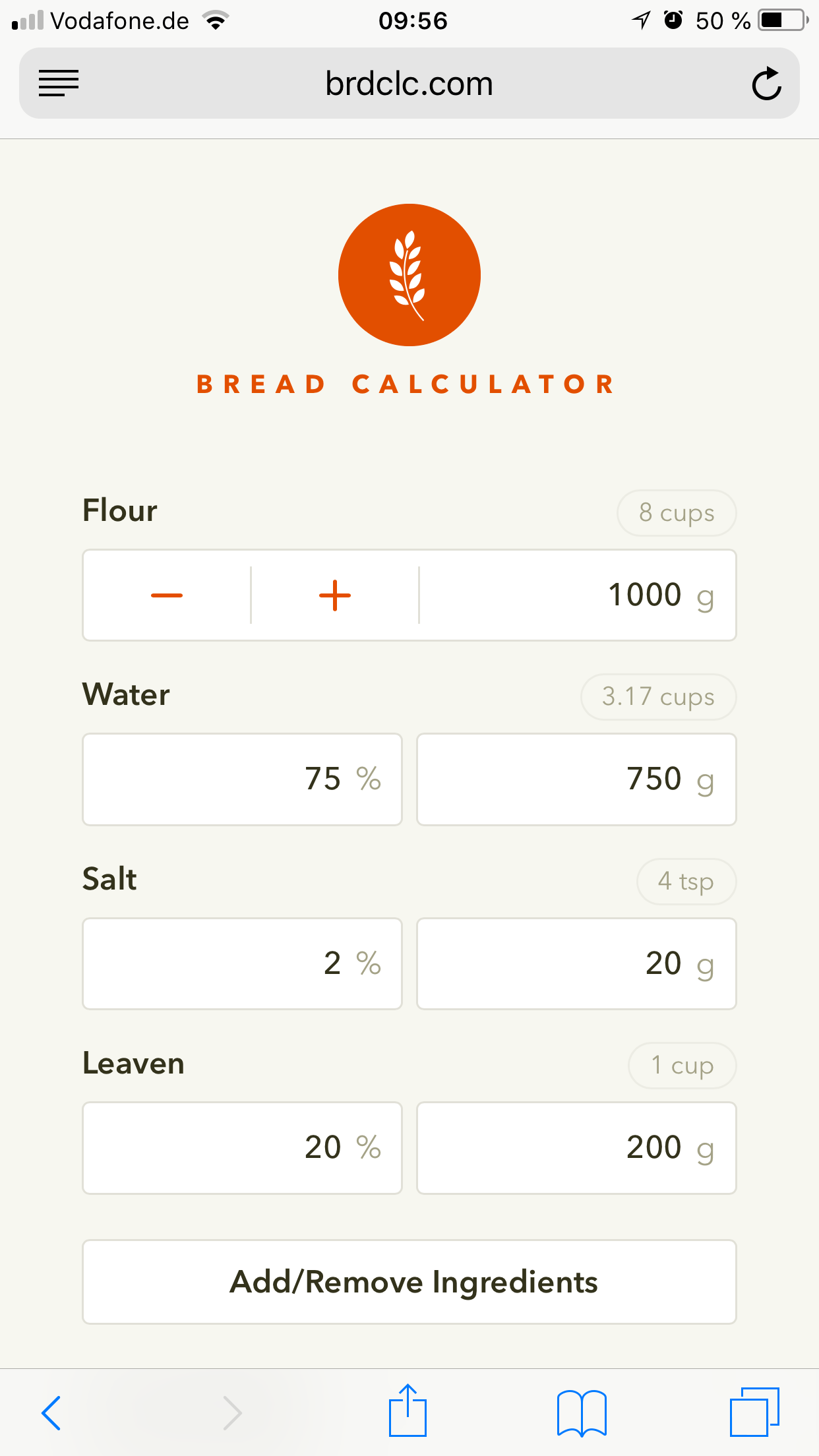 Bread Calculator Bread Bull by Holger Türk
