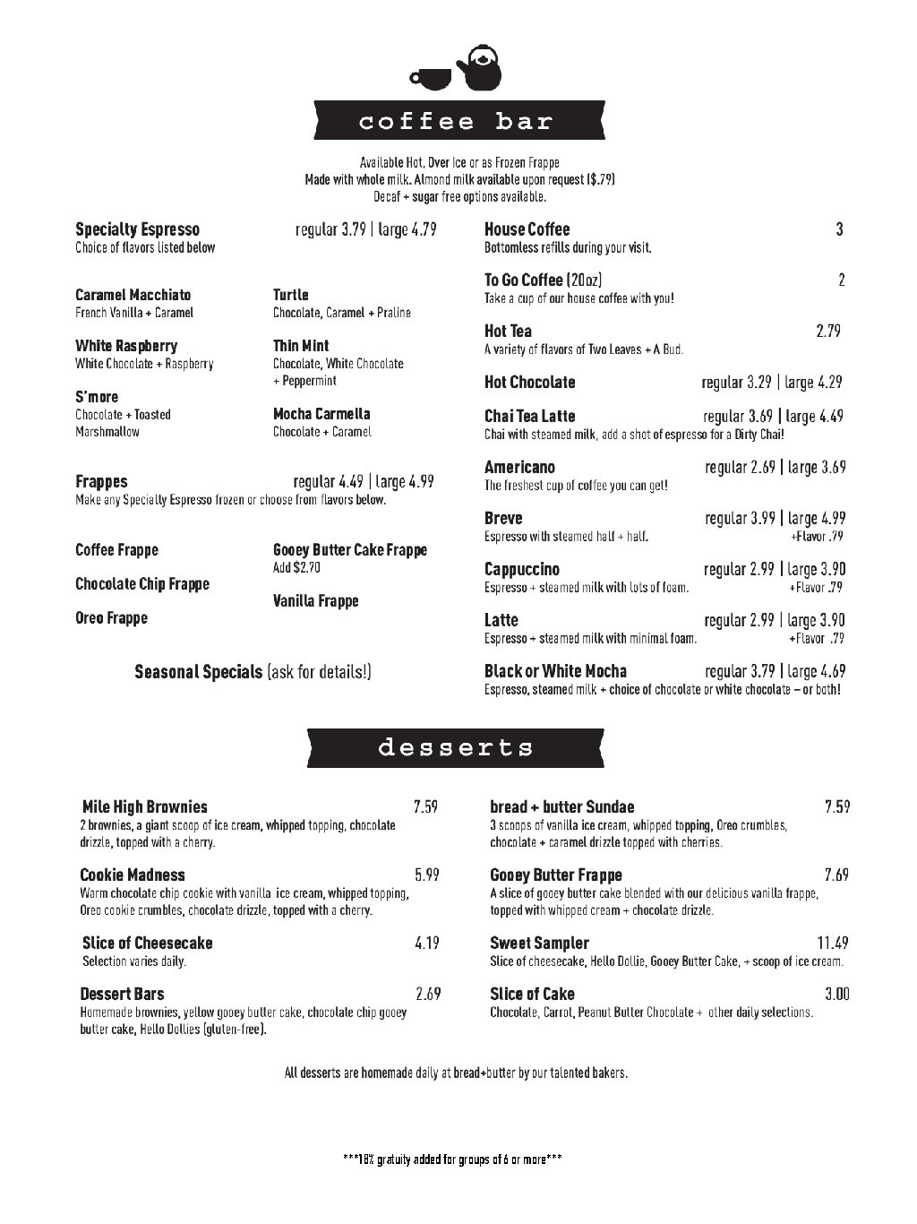 bread+butter Poplar Bluff, MO