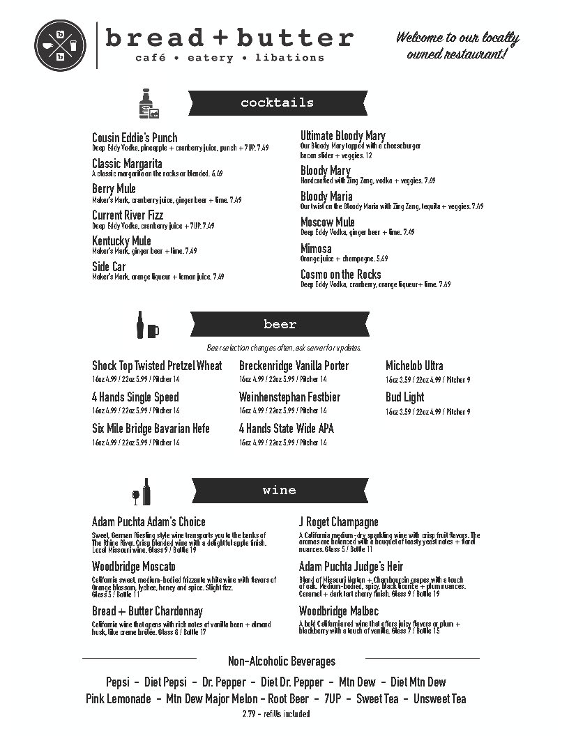 bread+butter Poplar Bluff, MO