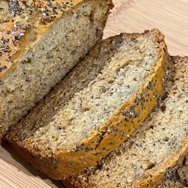 Chia Banana Bread Fiber, Omega 3 & A Nice Crunch! Bread Dad