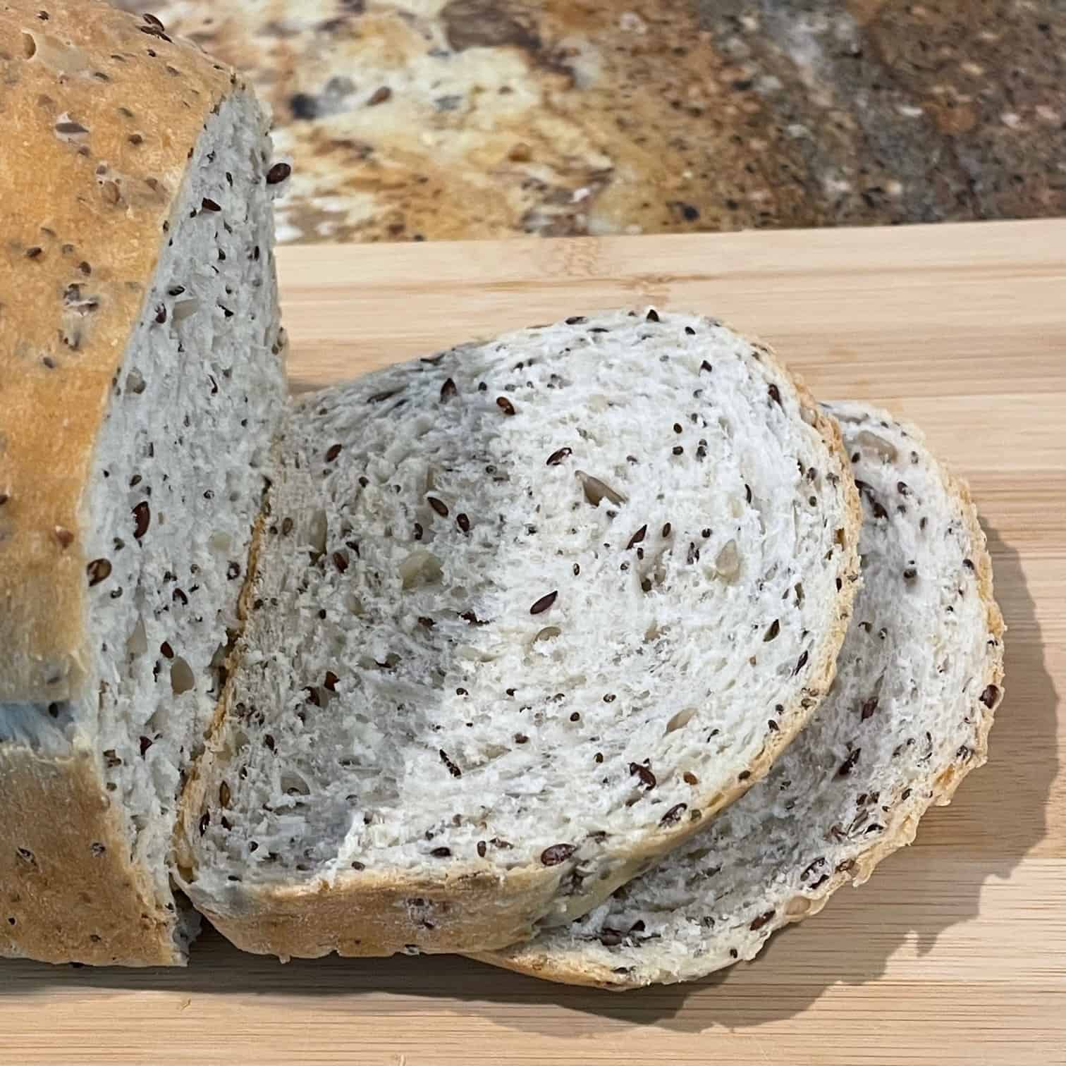 Seed Bread Recipe Sunflower, Chia & Flax Seeds Bread Dad