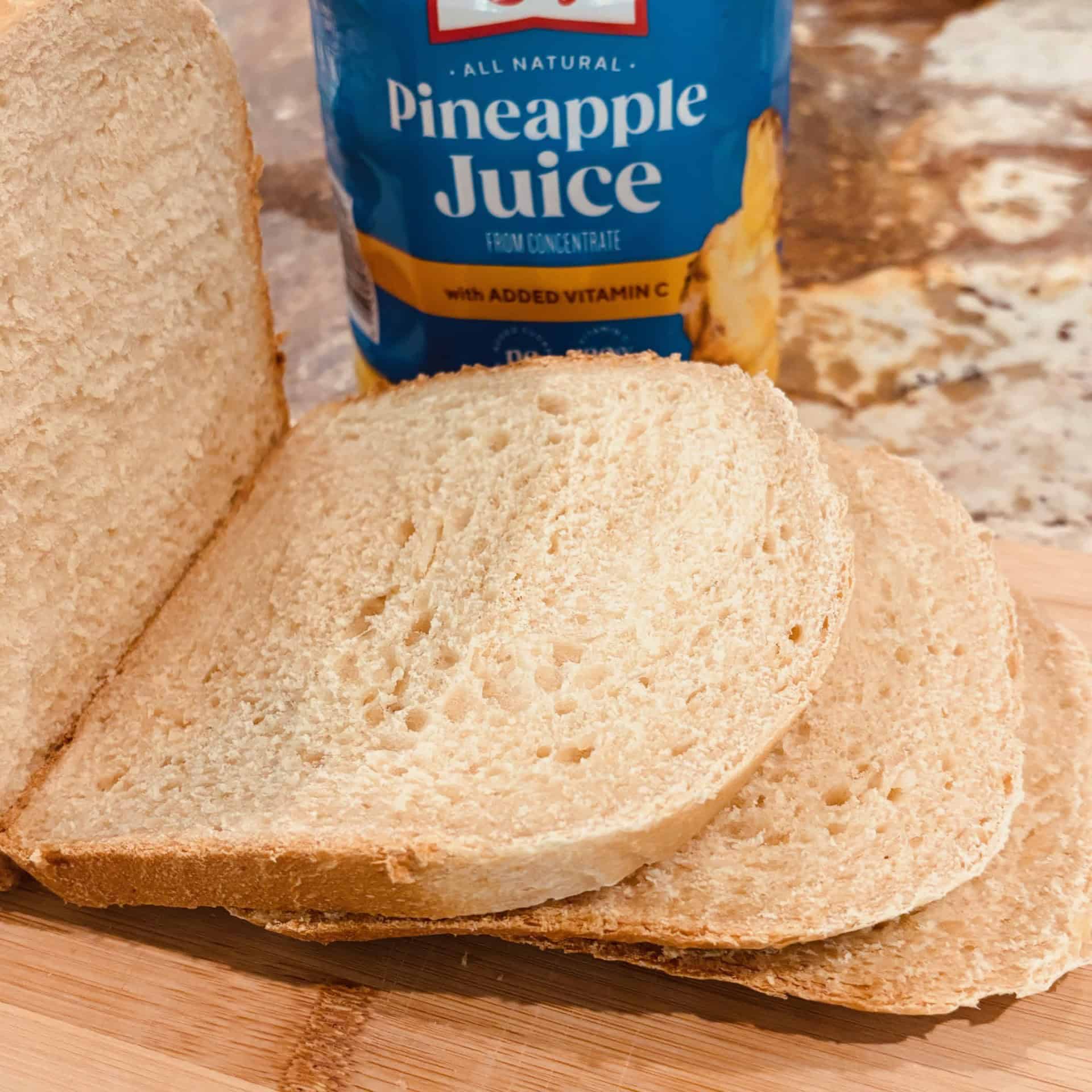 Bread Machine Hawaiian Bread Pineapple & Coconut Bread Dad