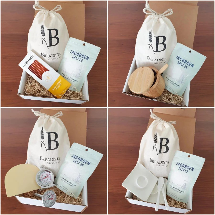Custom Client Gift Boxes BREADISTA artisan bread mixes